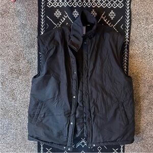 Black Puffer Vest